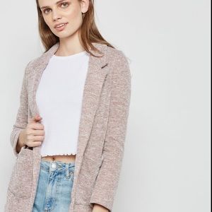 Topshop Boucle Jersey Blazer Jacket // Size 6
